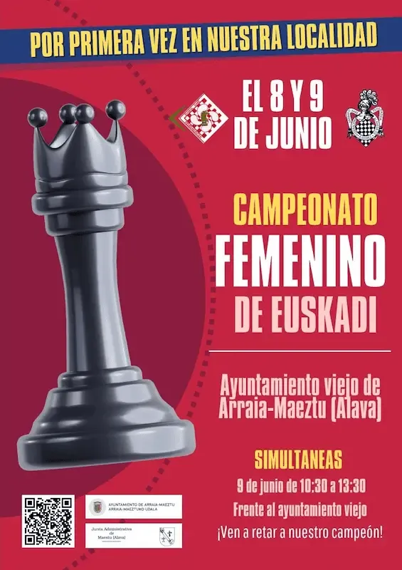 Cartel de Campeonato de Euskadi Femenino 2024